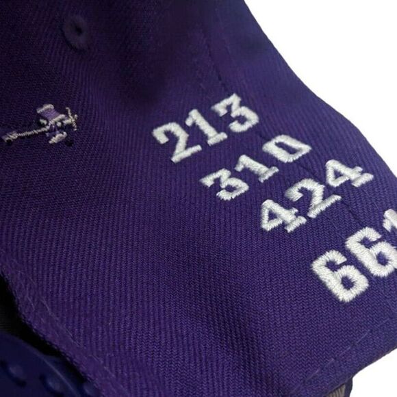 Los Angeles Lakers New Era City Local 59FIFTY Snapback Hat NBA Basketball - Picture 4 of 7